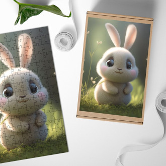 Wooden Puzzle Cute bunny