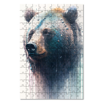 Wooden Puzzle Graffiti bear