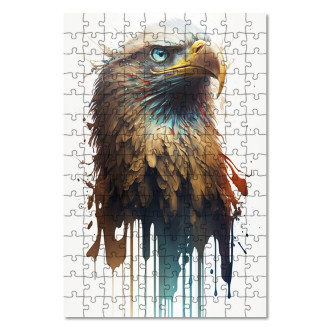 Wooden Puzzle Graffiti eagle