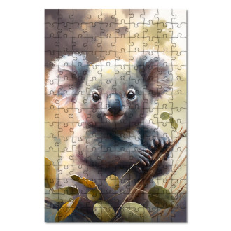 Wooden Puzzle Watercolor koala
