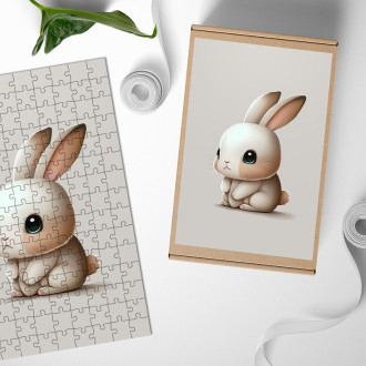 Wooden Puzzle Little hare