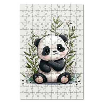 Wooden Puzzle Little panda