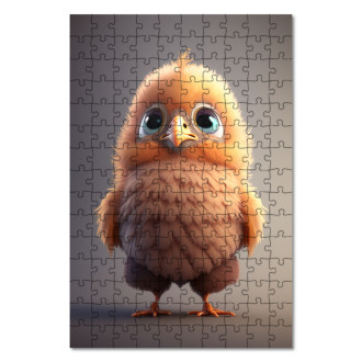 Wooden Puzzle Animated chicken