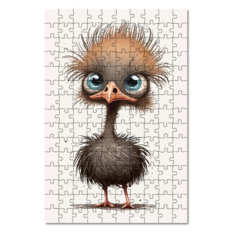 Wooden Puzzle Little ostrich
