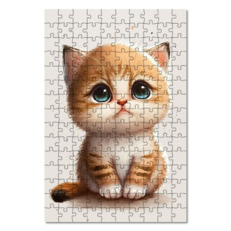 Wooden Puzzle Small cat