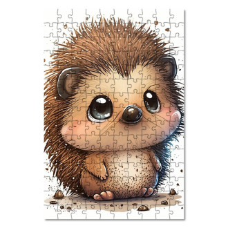 Wooden Puzzle Little hedgehog