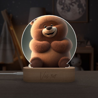Cute animated bear