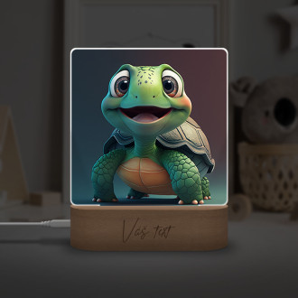 Cute animated turtle