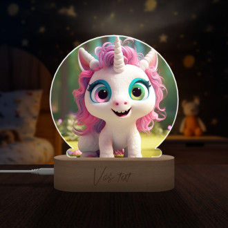 Cute animated unicorn 2