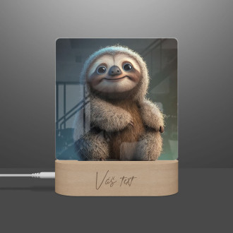 Cute animated sloth