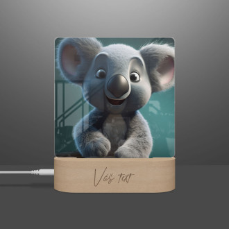 Cute animated koala