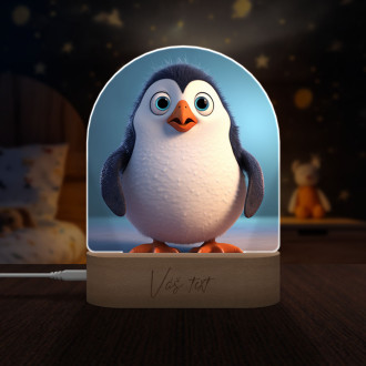 Cute animated penguin 1
