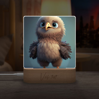 Cute animated eagle 2