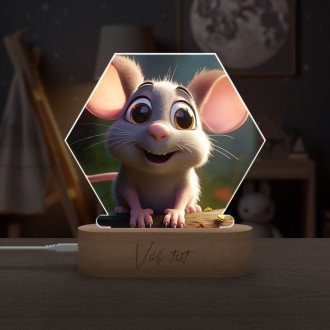 Cute animated mouse