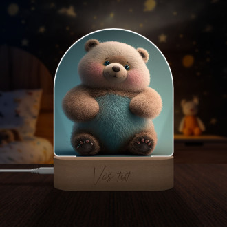 Cute animated teddy bear 1