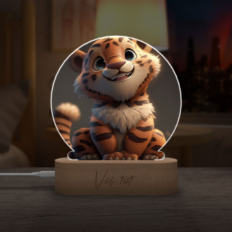Cute animated tiger 2