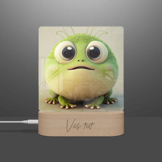 Cute animated frog