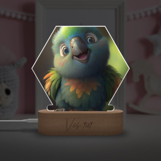 Cute animated parrot 2