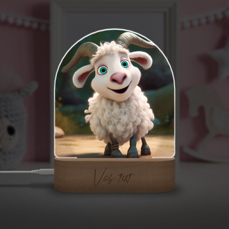 Cute animated goat 1