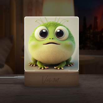 Cute animated frog
