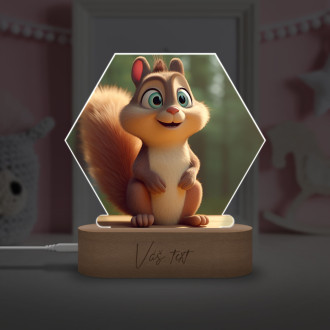 Cute animated squirrel 1