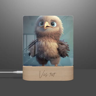 Cute animated eagle 2
