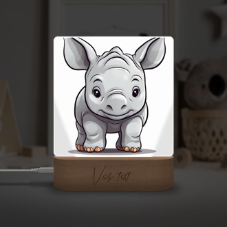 Cartoon Rhinoceros