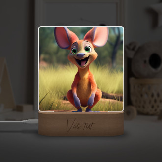 Cute animated kangaroo