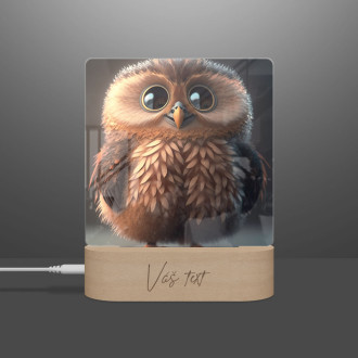 Cute animated owl 2