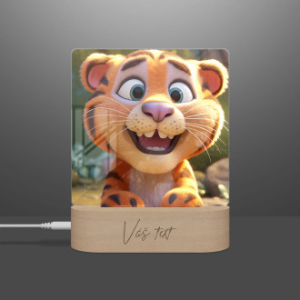 Cute animated tiger 1