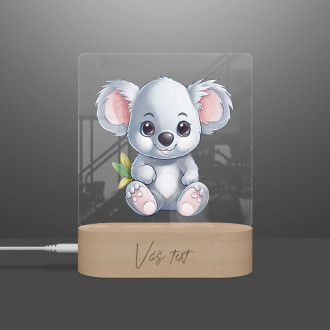 Baby lamp Cartoon Koala transparent