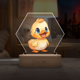 Baby lamp Cartoon Duckling transparent