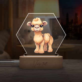 Baby lamp Cartoon Camel transparent