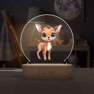 Baby lamp Cartoon Deer transparent