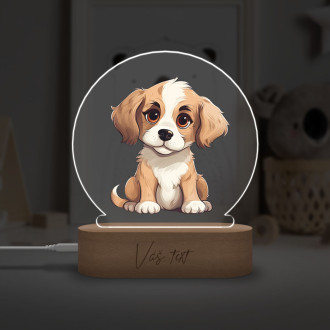 Baby lamp Cartoon Puppy transparent