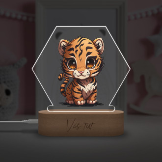 Baby lamp Little Tiger transparent