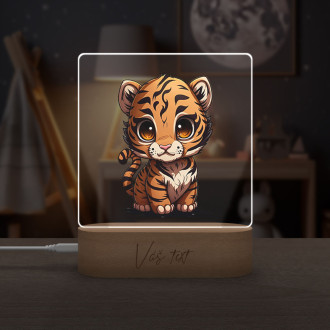 Baby lamp Little Tiger transparent