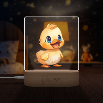 Baby lamp Cartoon Duckling transparent