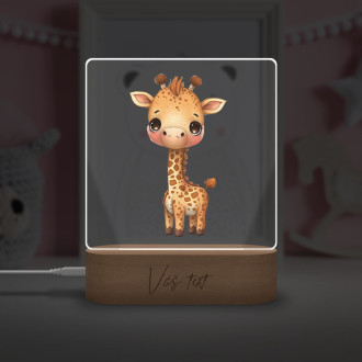 Baby lamp Little Giraffe transparent