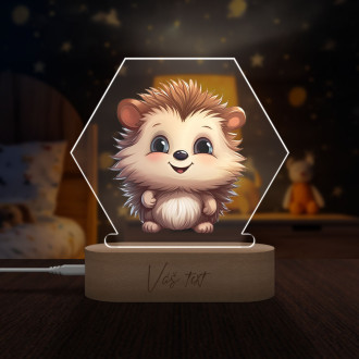 Baby lamp Cartoon Hedgehog transparent