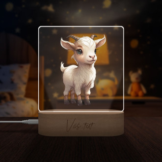 Baby lamp Little Goat transparent