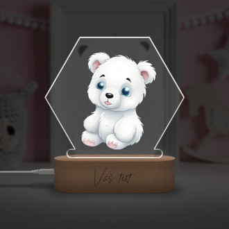 Baby lamp Cartoon Ice Bear transparent