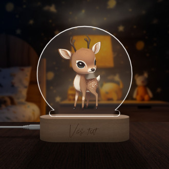 Baby lamp Little fawn transparent