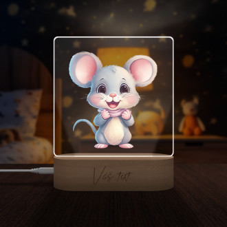 Baby lamp Cartoon Mouse transparent