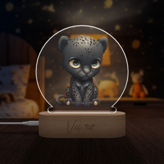 Baby lamp Little panther transparent