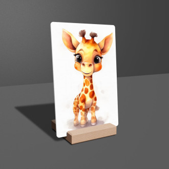Acrylic glass Cartoon Giraffe