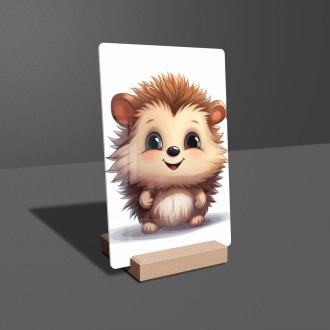 Acrylic glass Cartoon Hedgehog