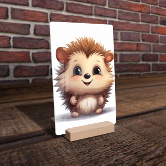Acrylic glass Cartoon Hedgehog