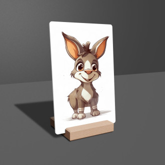Acrylic glass Cartoon Donkey