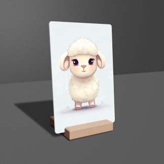 Acrylic glass Cartoon Sheep